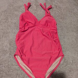 Pink Isabel Maternity Swimsuit